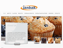 Tablet Screenshot of janbak.com.au